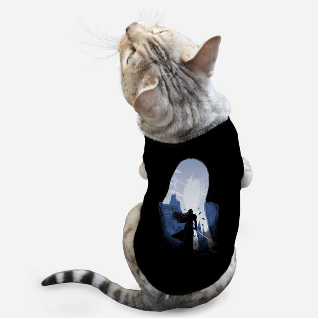 Evil Angel-Cat-Basic-Pet Tank-Donnie