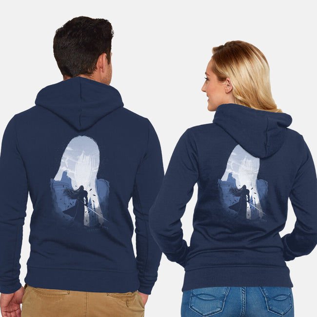 Evil Angel-Unisex-Zip-Up-Sweatshirt-Donnie