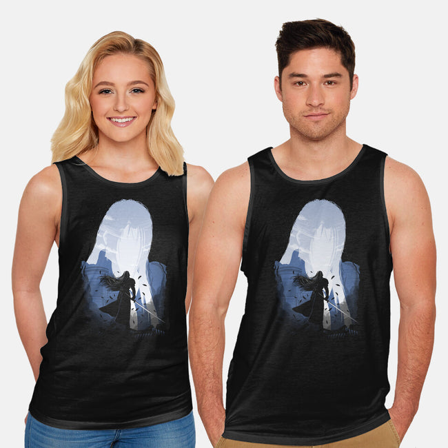 Evil Angel-Unisex-Basic-Tank-Donnie