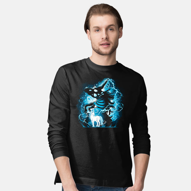 Unicorn Bones-Mens-Long Sleeved-Tee-Vallina84