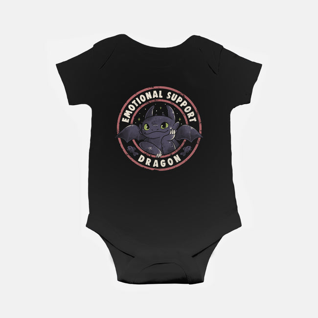 Emotional Support Dragon-Baby-Basic-Onesie-Arigatees