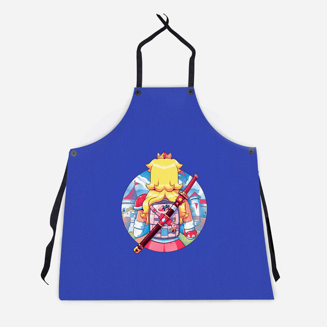 Spring Princess-Unisex-Kitchen-Apron-Bruno Mota