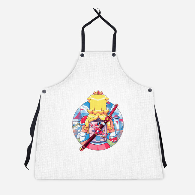 Spring Princess-Unisex-Kitchen-Apron-Bruno Mota