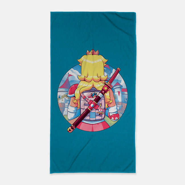 Spring Princess-None-Beach-Towel-Bruno Mota