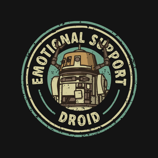 Emotional Support Droid-Womens-Fitted-Tee-retrodivision