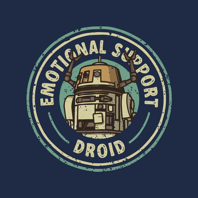 Emotional Support Droid-None-Basic Tote-Bag-retrodivision