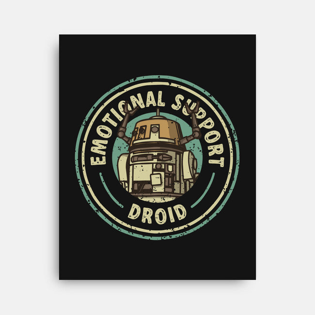 Emotional Support Droid-None-Stretched-Canvas-retrodivision