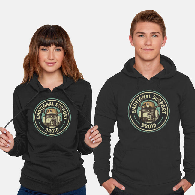 Emotional Support Droid-Unisex-Pullover-Sweatshirt-retrodivision