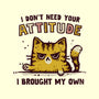 I Don't Need Your Attitude-None-Basic Tote-Bag-kg07