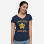 I Am A Star-Womens-V-Neck-Tee-kg07