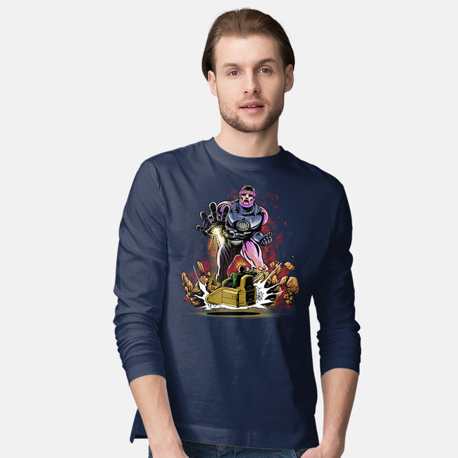 Sentinel You Shall Not Pass-Mens-Long Sleeved-Tee-zascanauta