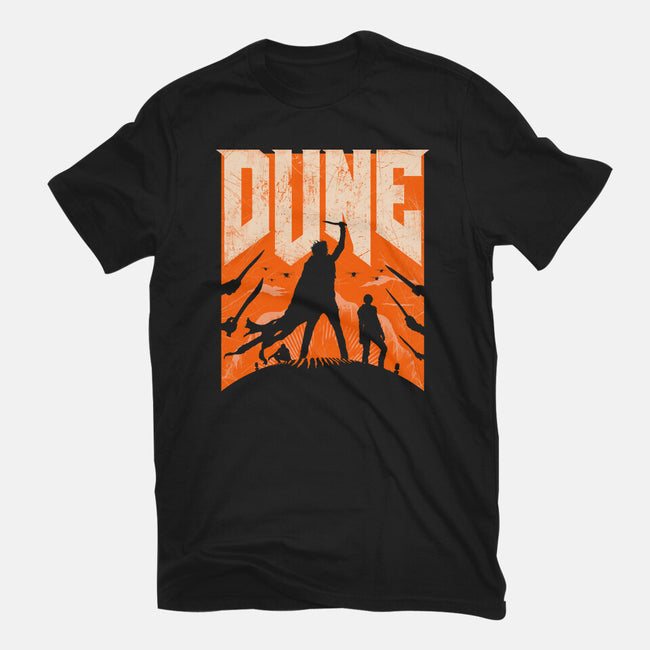 Dune Slayer-Womens-Basic-Tee-rocketman_art