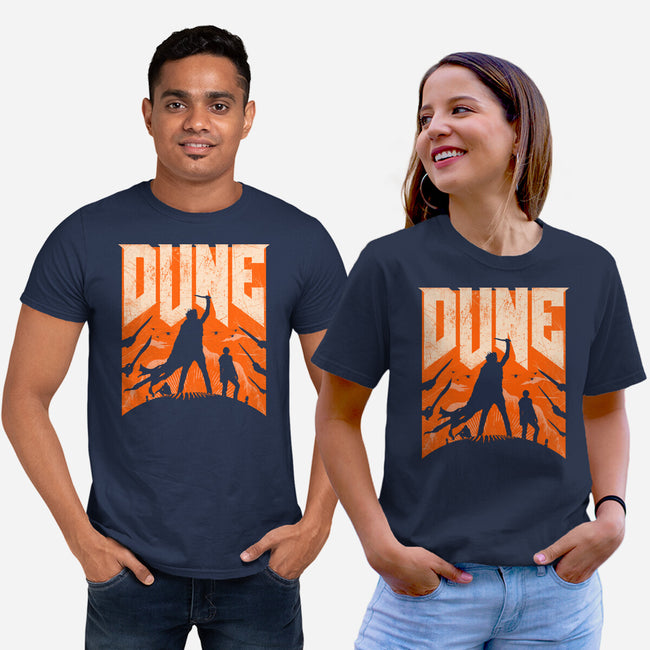 Dune Slayer-Unisex-Basic-Tee-rocketman_art