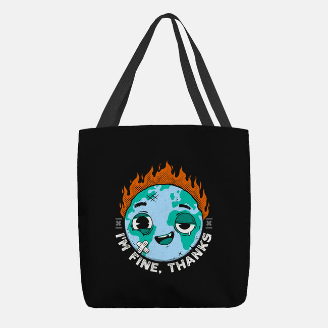 I'm Fine Thanks-None-Basic Tote-Bag-StudioM6