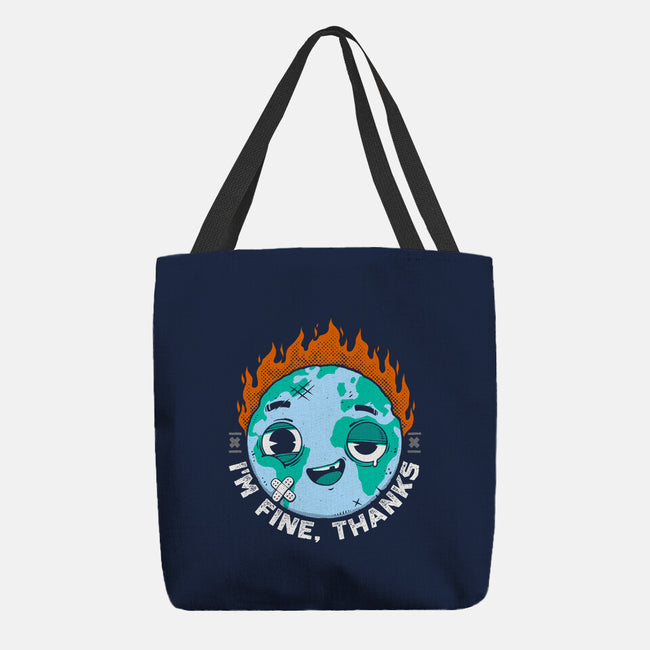 I'm Fine Thanks-None-Basic Tote-Bag-StudioM6