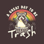 A Great Day To Be Trash-None-Fleece-Blanket-koalastudio