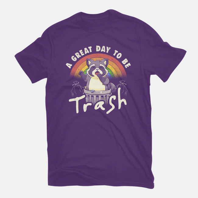 A Great Day To Be Trash-Mens-Basic-Tee-koalastudio