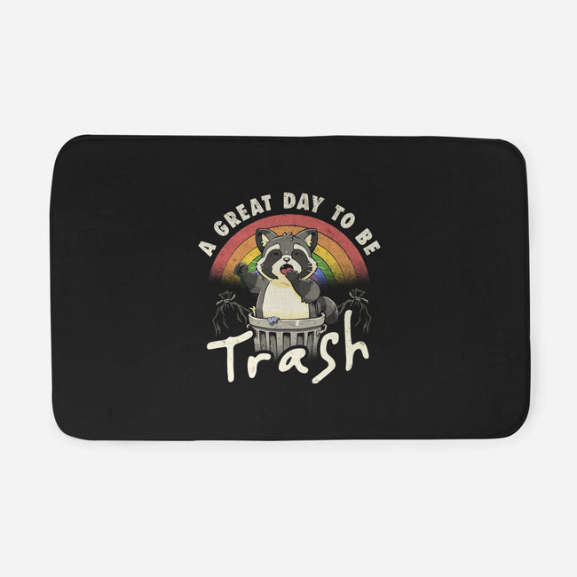 A Great Day To Be Trash-None-Memory Foam-Bath Mat-koalastudio