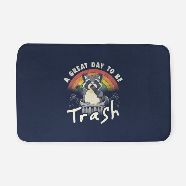 A Great Day To Be Trash-None-Memory Foam-Bath Mat-koalastudio