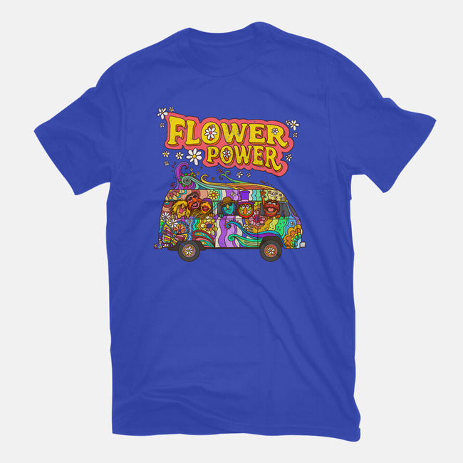 Flower Power Bus-Mens-Premium-Tee-drbutler