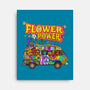 Flower Power Bus-None-Stretched-Canvas-drbutler