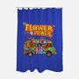 Flower Power Bus-None-Polyester-Shower Curtain-drbutler