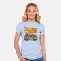 Flower Power Bus-Womens-Fitted-Tee-drbutler