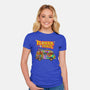 Flower Power Bus-Womens-Fitted-Tee-drbutler