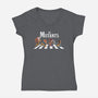 The Mutants-Womens-V-Neck-Tee-2DFeer