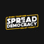 Spread Democracy-Womens-Off Shoulder-Tee-rocketman_art