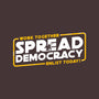 Spread Democracy-None-Glossy-Sticker-rocketman_art