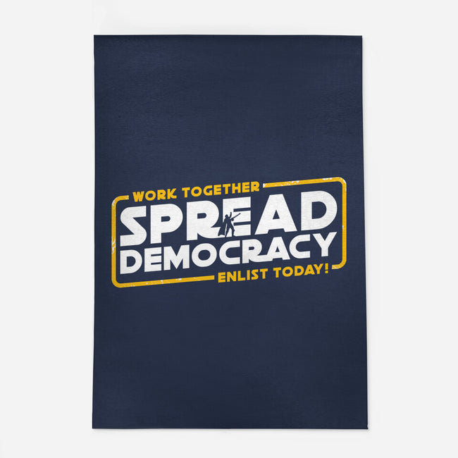 Spread Democracy-None-Outdoor-Rug-rocketman_art