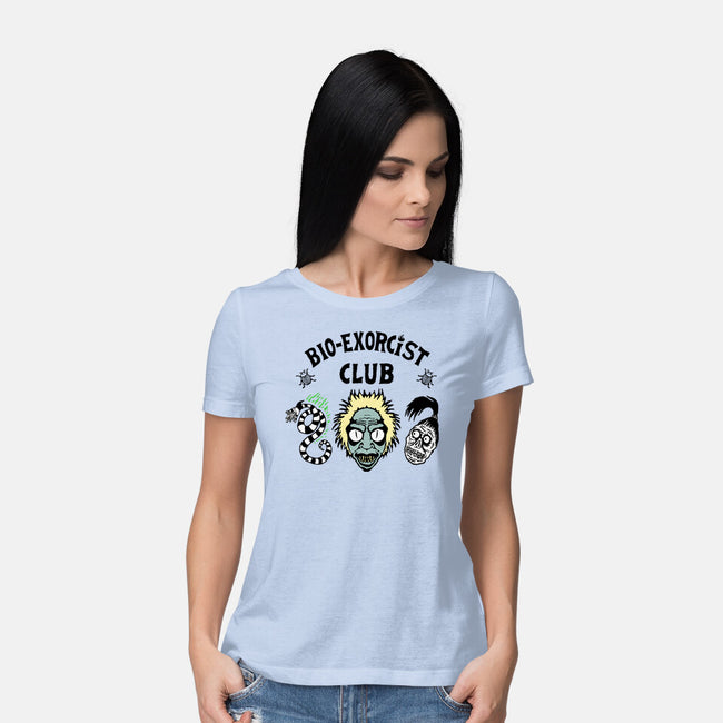 Bio Exorcists Club-Womens-Basic-Tee-demonigote