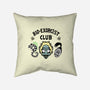 Bio Exorcists Club-None-Removable Cover-Throw Pillow-demonigote