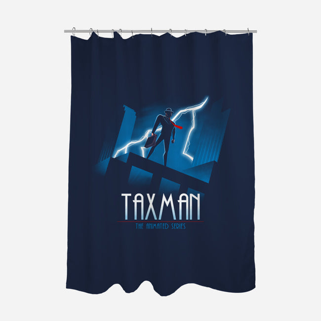 Taxman Animated Series-None-Polyester-Shower Curtain-teesgeex