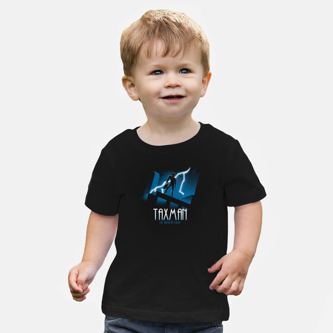 Taxman Animated Series-Baby-Basic-Tee-teesgeex