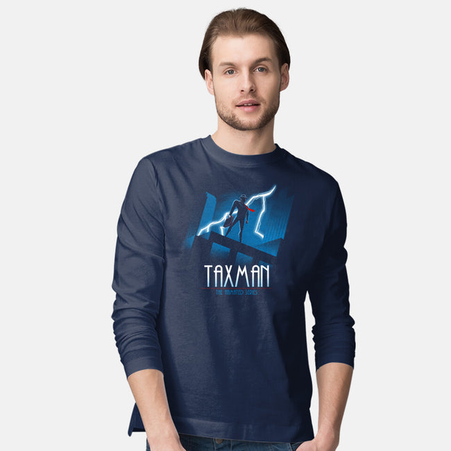 Taxman Animated Series-Mens-Long Sleeved-Tee-teesgeex