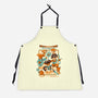 Mushrooms And Goblins-Unisex-Kitchen-Apron-ilustrata