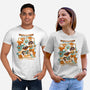 Mushrooms And Goblins-Unisex-Basic-Tee-ilustrata