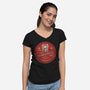 Empire's Moonshine-Womens-V-Neck-Tee-CarloJ1956