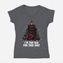 Magneto Is Too Old-Womens-V-Neck-Tee-zascanauta