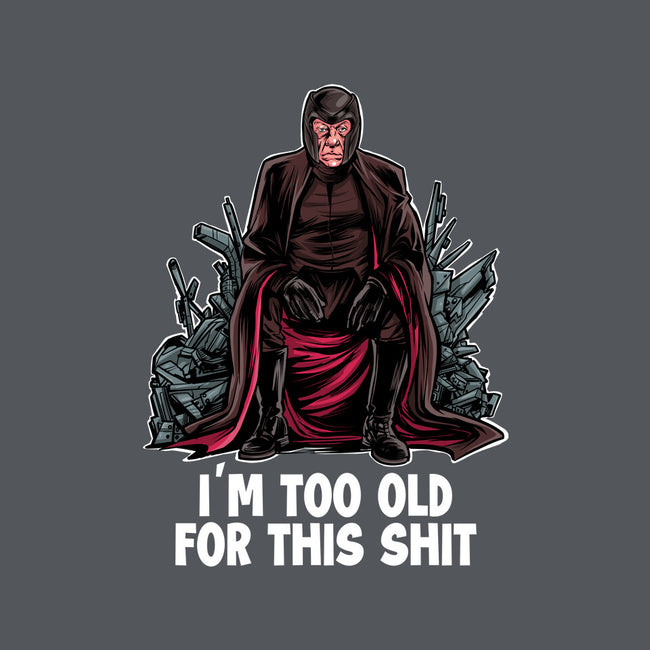 Magneto Is Too Old-Womens-Basic-Tee-zascanauta