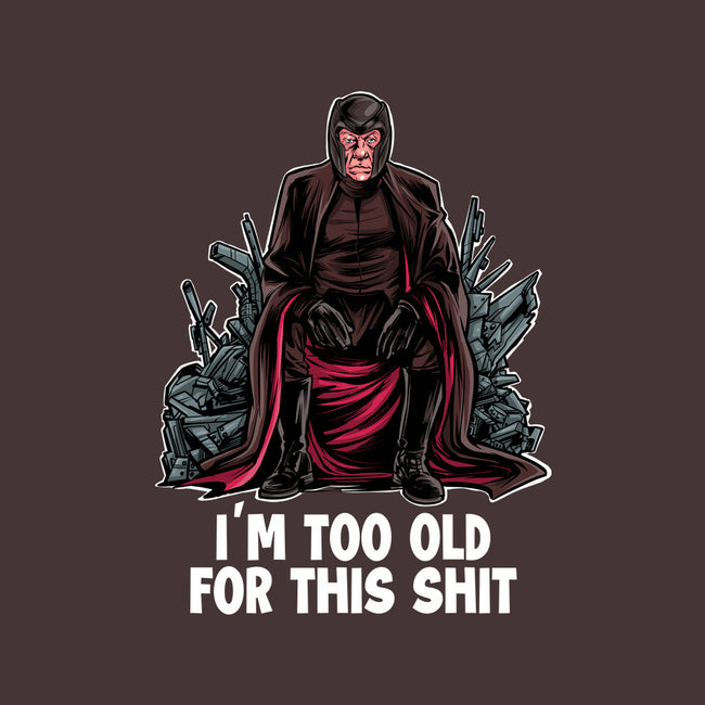 Magneto Is Too Old-None-Removable Cover-Throw Pillow-zascanauta