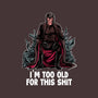 Magneto Is Too Old-None-Removable Cover-Throw Pillow-zascanauta