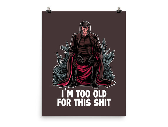 Magneto Is Too Old