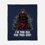 Magneto Is Too Old-None-Fleece-Blanket-zascanauta