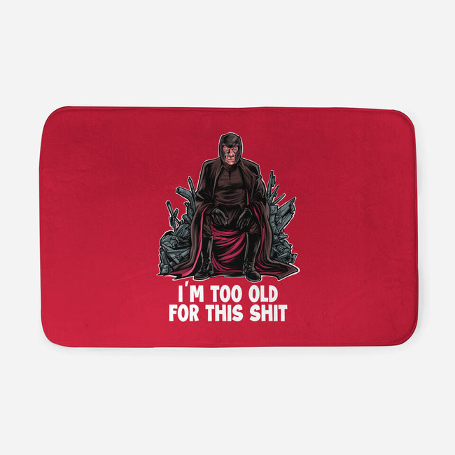 Magneto Is Too Old-None-Memory Foam-Bath Mat-zascanauta