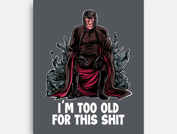 Magneto Is Too Old