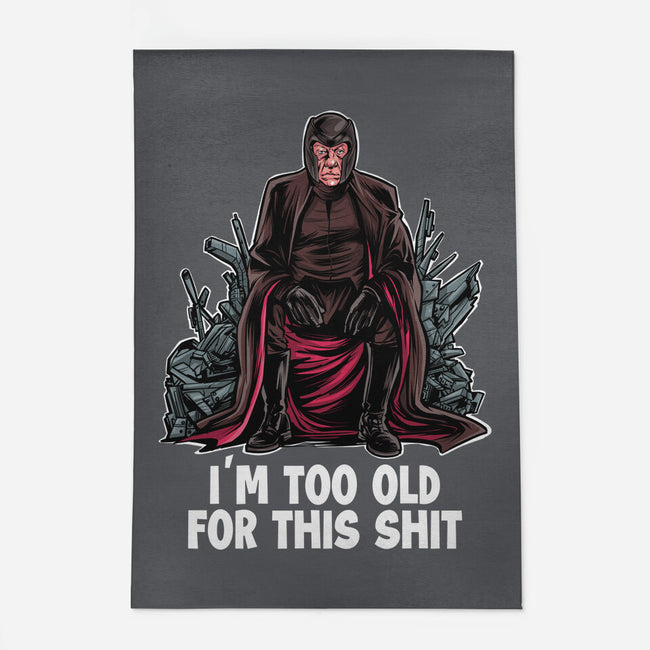 Magneto Is Too Old-None-Indoor-Rug-zascanauta