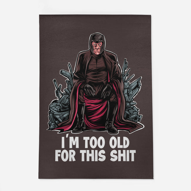 Magneto Is Too Old-None-Indoor-Rug-zascanauta